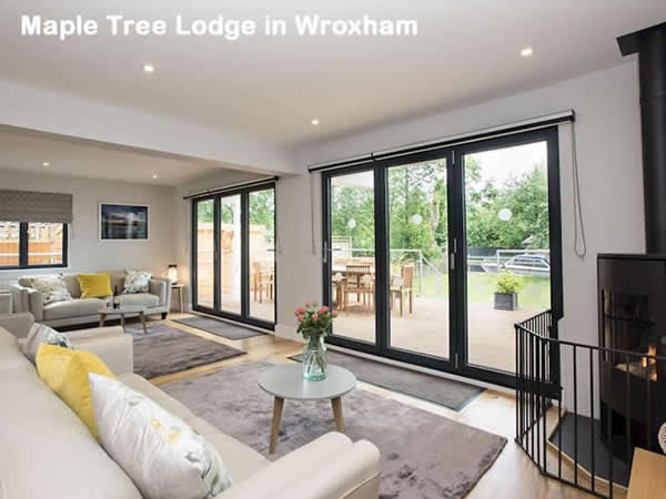 Maple Tree Lodge in Wroxham